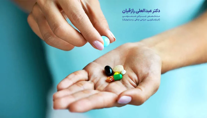 بهترین مکمل ها و ویتامین ها بعد اسلیو معده